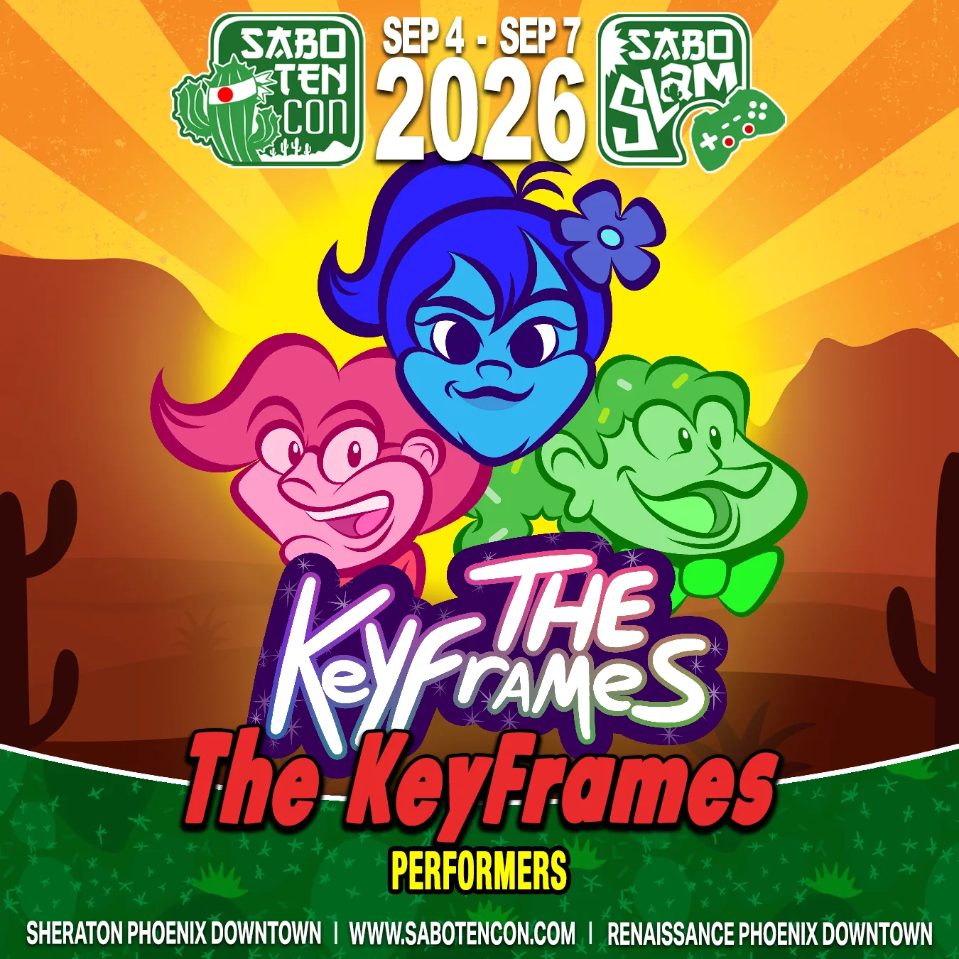 The Keyframes' Big Hullabaloo Jam Session | Saboten Con